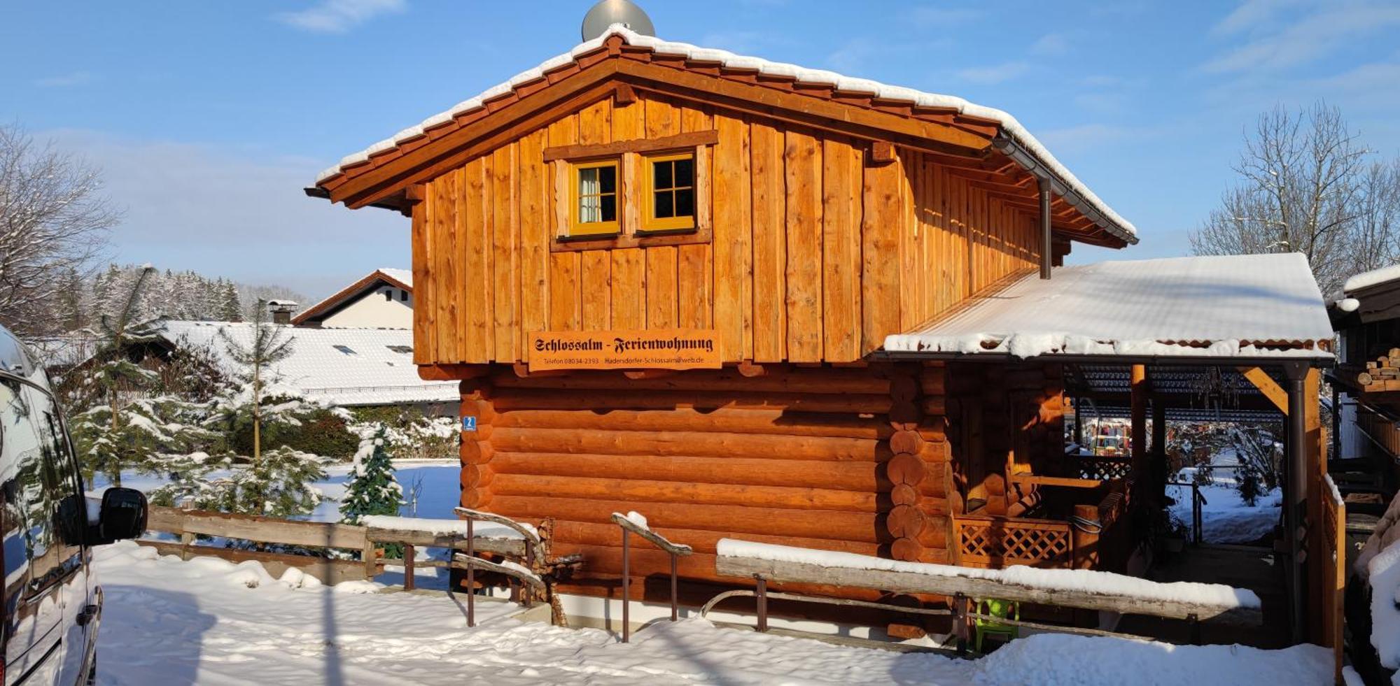 Schlossalm Ferienwohnungen Brannenburg Bagian luar foto